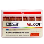 GUTTA PERCHA POINTS DIADENTE P63 0.029MM C/120 UNIDADES (55)