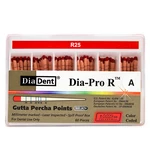 GUTTA PERCHA POINTS DIA-PRO-R A DIADENTE TAM 25 P60 C/60 UN