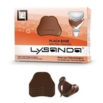 PLACA BASE LYSANDA GROSSA 65G C/5 UN (MARROM)