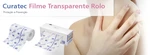 CURATIVO FILME TRANSPARENTE IMPERMEÁVEL ROLO CURATEC (10CMX10M)