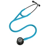 ESTETOSCÓPIO CARDIOLÓGICO CARDIOLOGY IV LITTMANN (AZUL-TURQUESA-COM-SMOKE)