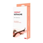 MEIA COMPRESSIVA ULTRALINE MEIA COXA COM SILICONE PÉ ABERTO (P-BEGE)