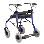 ANDADOR 4 RODAS COM ASSENTO JAGUARIBE (AZUL-METALICO)