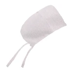 GORRO CIRURGICO EM TECIDO 2I A UNIDADE (BRANCO-VERMELHO)