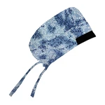 GORRO CIRURGICO EM TECIDO 2I A UNIDADE (AZUL-DETALHES)