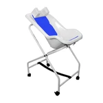 CADEIRA PARA BANHO EM ALUMÍNIO ENXUTA INFANTIL 40KG VANZETTI (AZUL)