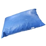 TRAVESSEIRO COURVIM 45X65 MARCOS MOVEIS (AZUL-CLARO)