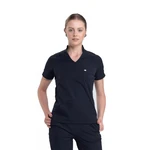 SCRUB COMFY BLACK FEMININO DRA CHERIE (P)
