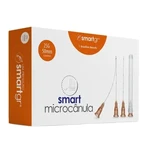 SMART MICROCÂNULA METÁLICA ESTÉRIL 10UN SMART GR (25G-70MM)