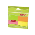 BLOCO DE RECADO AUTOADESIVO COM 4UN 38X51MM 50 FLS ADELBRAS