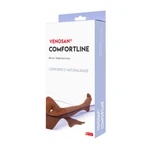 MEIA COMFORTLINE 20-30 AD PÉ ABERTO CURTA BEGE VENOSAN (G)