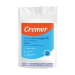 COMPRESSA GAZE ESTRELA 13 FIOS 500UN NÃO ESTÉRIL CREMER (7,5X7,5CM)