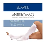 MEIA COMPRESSIVA ANTITROMBO 3/4 18-23MMHG BRANCA SIGVARIS