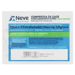 COMPRESSA GAZE 13F VISCOSE CROCHE EST 7,5X7,5 C/05UN NEVE