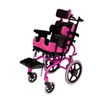 CADEIRA DE RODAS PRISMA ESTRUTURA EM ALUMÍNIO ROSA VANZETTI (INFANTIL)