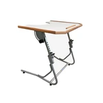 MESA ESCOLAR ADAPTADA COM ESTRUTURA EM AÇO TUBULAR VANZETTI