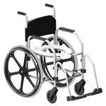 CADEIRA DE BANHO RG PNEU MACIÇO CINZA COM GARRAS JAGUARIBE