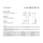 POLAINA COMPRESSIVA SPORTACTIVE 20-30MMHG BD PRETA VENOSAN