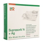 CURATIVO DE ALGINATO FERIDAS INF. SUPRASORB A+AG 10X10CM LR