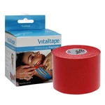 FITA KINESIO PREMIUM BANDAGEM ELÁSTICA 5MX5CM VITALTAPE (VERMELHO) FITA KINESIO PREMIUM BANDAGEM ELÁSTICA 5MX5CM VITALTAPE (VERMELHO)