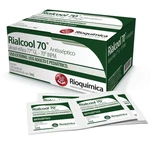 SWAB LENÇO UMEDECIDO ÁLCOOL 70% 1ML 120UN RIOQUÍMICA