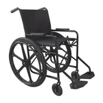 CADEIRA DE RODAS SIMPLES RX40 ARO NYLON PNEU INFLÁVEL DUNE
