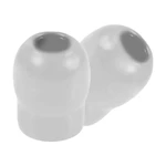 Oliva macia cinza para estetoscópio cardiológico para proporcionar conforto.
