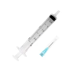 SERINGA HIPODÉRMICA ESTÉRIL LUER SLIP COM AGULHA SR (03ML/AG0,6X25)