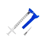 SERINGA LUER LOCK C/AGULHA E DISPOSITIVO DE SEGURANÇA SR (01ML-0,7X25)