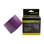 BANDAGEM FUNCIONAL ELÁSTICA KINESIO TAPING 5MX5CM DERMATAPE (LILÁS)
