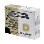 LÂMINA DE BISTURI AÇO INOXIDÁVEL DESCARTÁVEL 100UN DESCARPACK (N°12) LÂMINA DE BISTURI AÇO INOXIDÁVEL DESCARTÁVEL 100UN DESCARPACK (N°12)