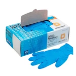 Luva nitrílica azul sem pó DESCARPACK