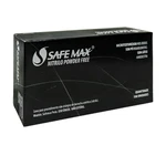 LUVA NITRÍLICA PROCEDIMENTO SEM PÓ COR PRETA 100UN SAFEMAX (P) LUVA NITRÍLICA PROCEDIMENTO SEM PÓ COR PRETA 100UN SAFEMAX (P)