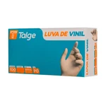 Luva de vinil 100un TALGE