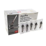 AGULHA HIPODÉRMICA COM DISPOSITIVO DE SEGURANÇA 100UN DESCARPACK (25X0,70MM) AGULHA HIPODÉRMICA COM DISPOSITIVO DE SEGURANÇA 100UN DESCARPACK (25X0,70MM)