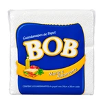 GUARDANAPO MACIO E ABSORVENTE 50 UNIDADES BOB (30CMX30CM)