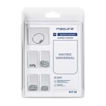 KIT MATRIZ UNIVERSAL 25UN COM PROTETORES E GRAMPO MAQUIRA