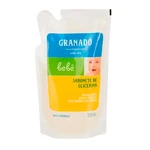REFIL SABONETE LÍQUIDO DE GLICERINA BEBÊ TRADICIONAL 250ML GRANADO