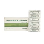 Supositório de Glicerina 2,47g GRANADO.