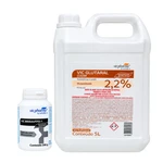 VIC GLUTARAL CLEAR DESINFETANTE INSTRUMENTAL 5L COM INATIVADOR VIC PHARMA