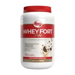 WHEY PROTEIN ISOLADO CONCENTRADO SABOR COOKIES E CREAM 900G WHEY FORT 3W VITAFOR