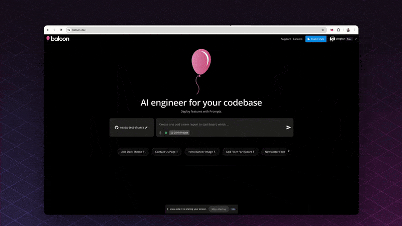 Baloon Jira Demo