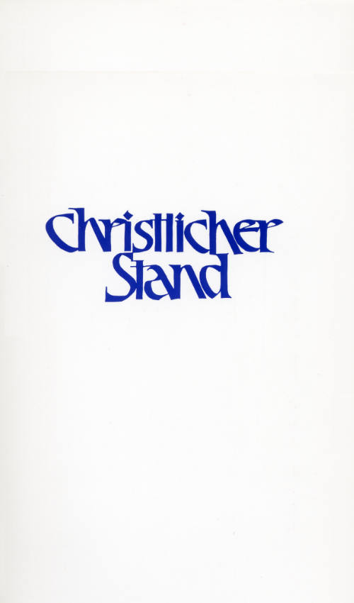 Christlicher Stand