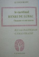 Le cardinal Henri de Lubac