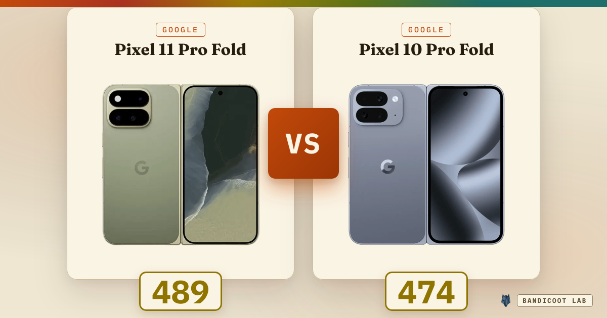 Google Pixel 11 Pro Fold vs Google Pixel 10 Pro Fold