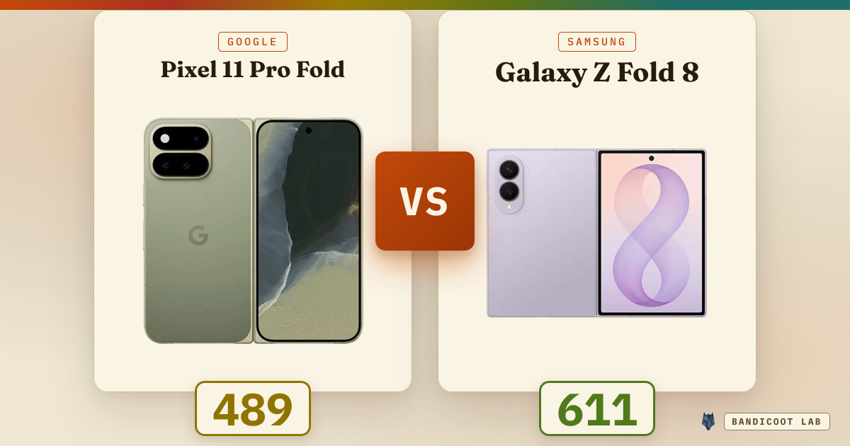 Google Pixel 11 Pro Fold vs Samsung Galaxy Z Fold 8