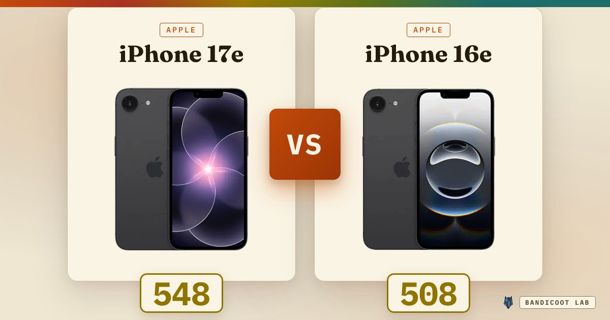Apple iPhone 17e vs iPhone 16e