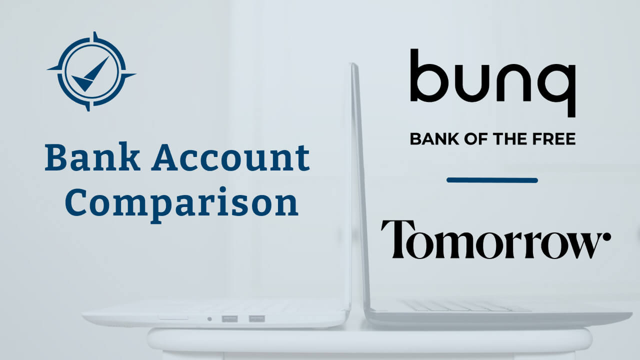 bunq vs Tomorrow - compare banks at Fintech Compass.