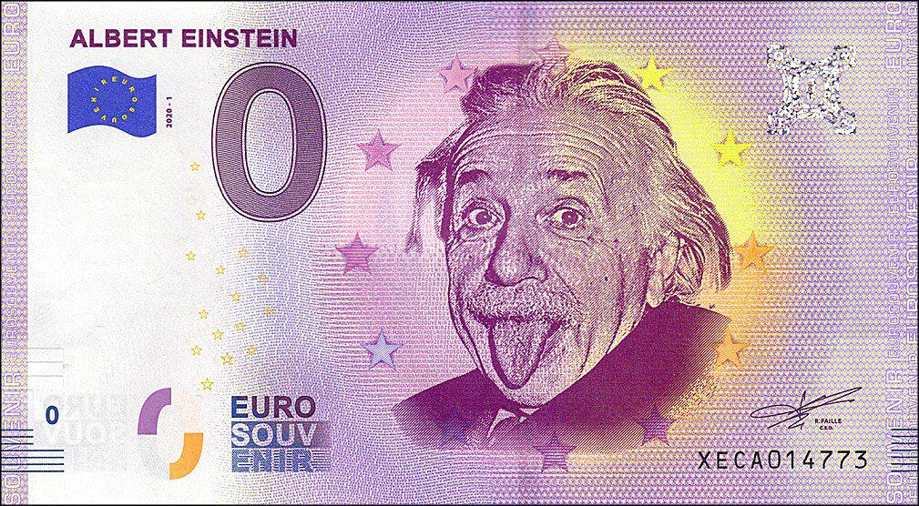 Coin 0€ Germany-Albert Einstein-Germany Fantasy Euro Souvenir undefined