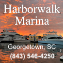 VHF 16 & 68 Located on the Sampit River, Harborwalk Marina is only a boardwalk away from Georgetown's Historic District, great food, shopping, etc. A safe harbor from bad weather and located in calm